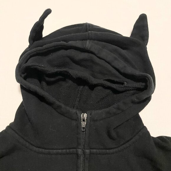 Batman DC Comics Zip Up Hoodie with Mask Boys Missing Size Tag - Picture 3 of 16